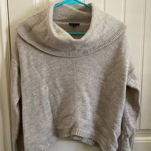 Grey Express Scoop neck sweater - size XS/S